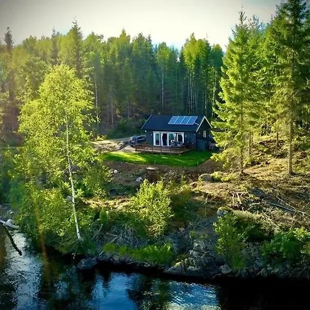 Holiday home Water Front Scandinavian Forest View With No Neighbors *
