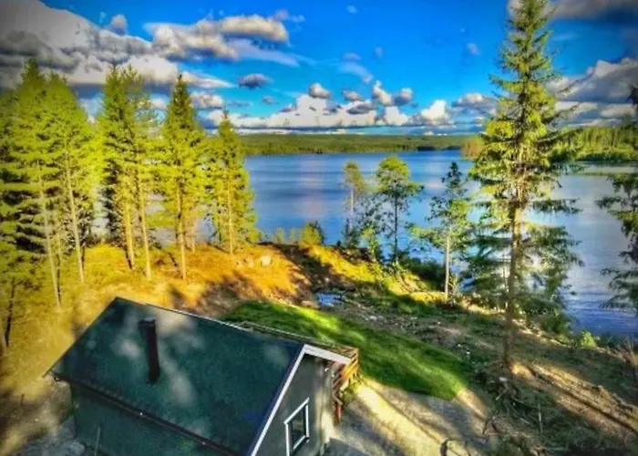 Water Front Scandinavian Forest View With No Neighbors *