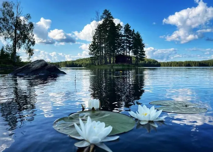 Dom wakacyjny Water Front Scandinavian Forest View With No Neighbors Östmarken